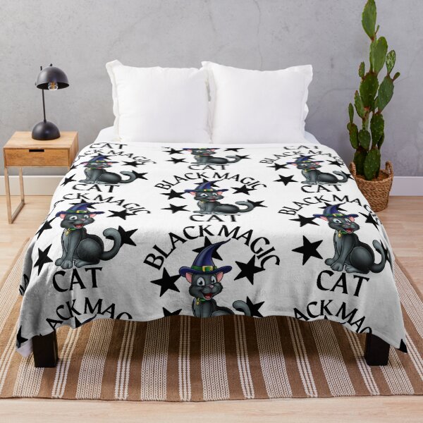Item preview, BLACK MAGIC CAT, MAGICAL CAT, BLACK MAGIC MEME, KAWAII CAT, ALLHALLOW, designed and sold by R B Chrystal.