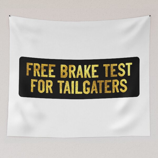 Item preview, Free Brake Test For Tailgaters Cool Helmet designed and sold by Sour Soul.