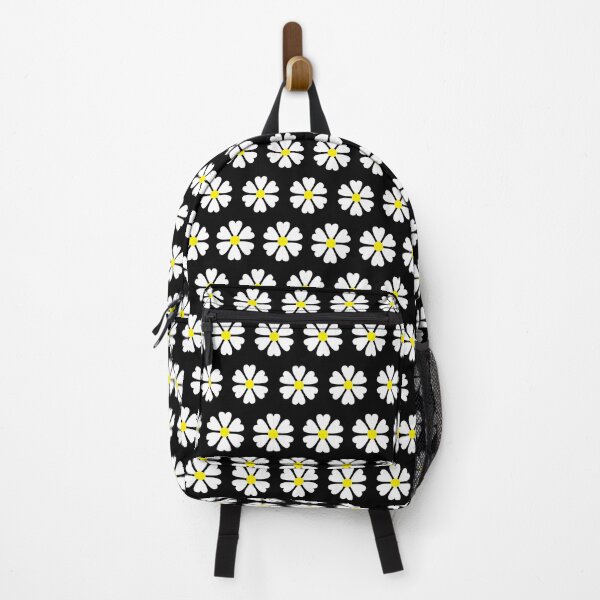 Item preview, White daisy Flower grid pattern designed and sold by BLMcreations.