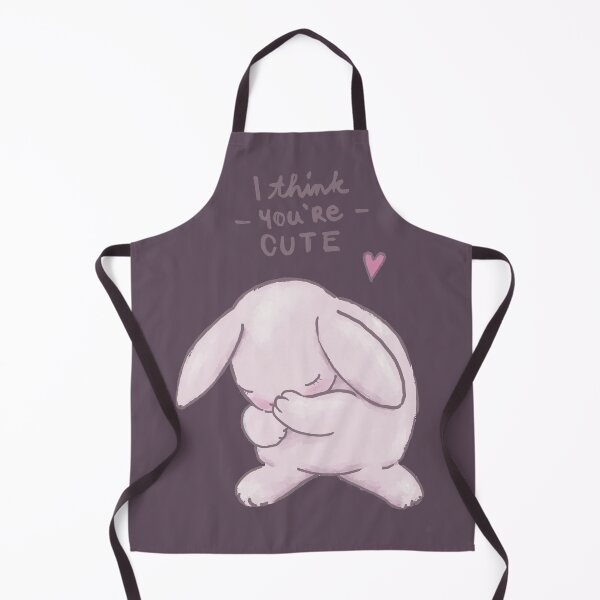 Item preview, I think you are cute, shy rabbit in love designed and sold by marina63.