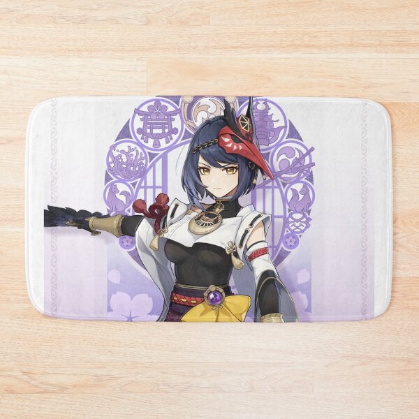 Item preview, Kujou Sara Card - Genshin Impact designed and sold by Aka-Hanako.