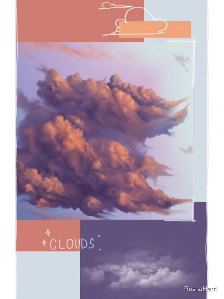 Thumbnail 5 of 5, iPhone Case, peach cloud designed and sold by RushaHarri.