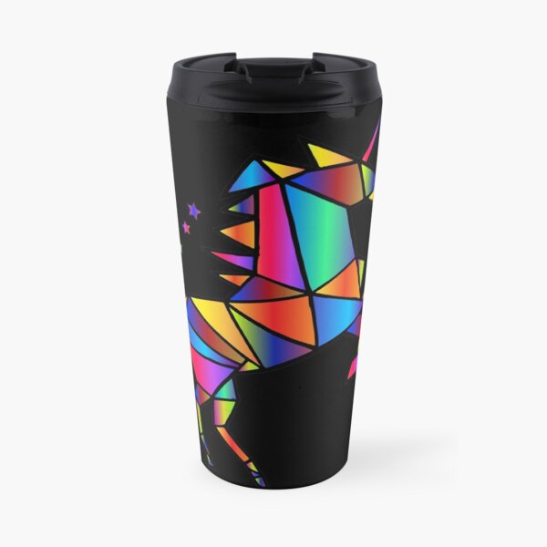 Unicorn Shapes Travel Mug