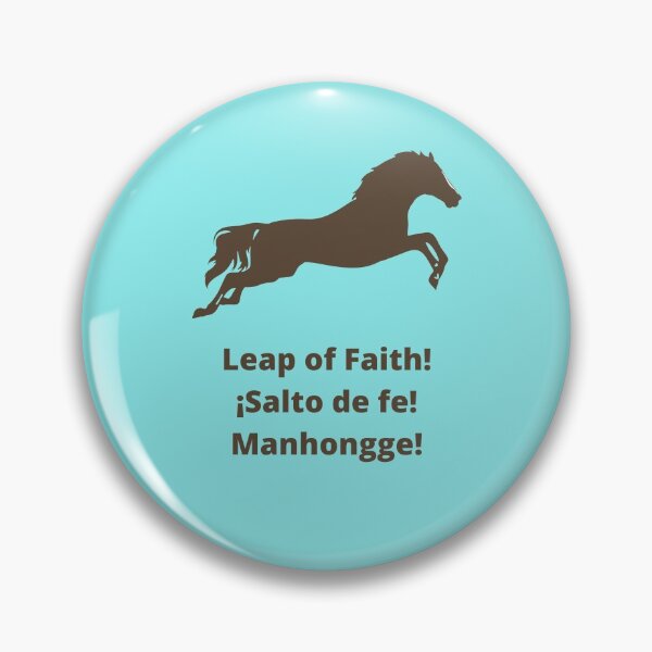 Item preview, Leap of Faith! designed and sold by POSITIVE4EVA.
