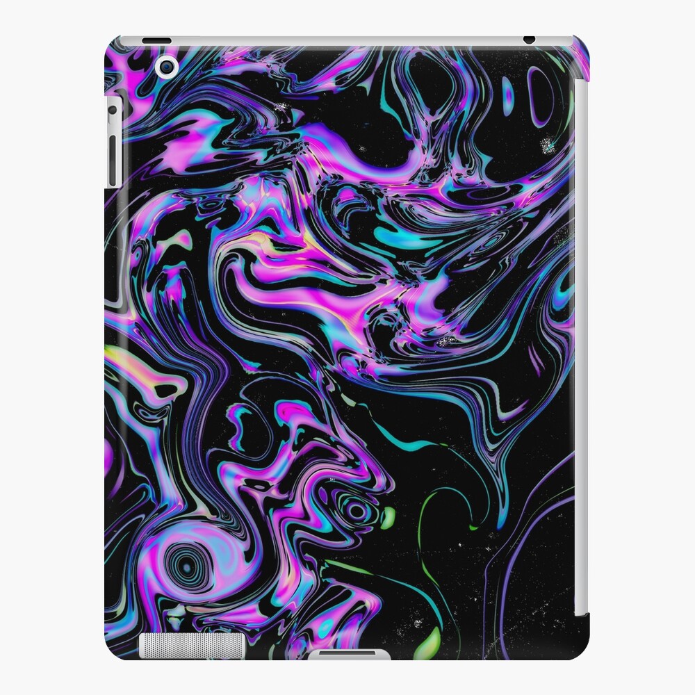 Abstract Y2K Liquid Chrome Texture Sticker for Sale by Jselz