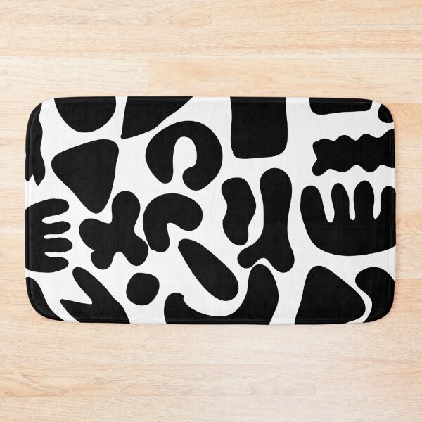 Item preview, Black and White Abstract Shapes  designed and sold by Designnary.