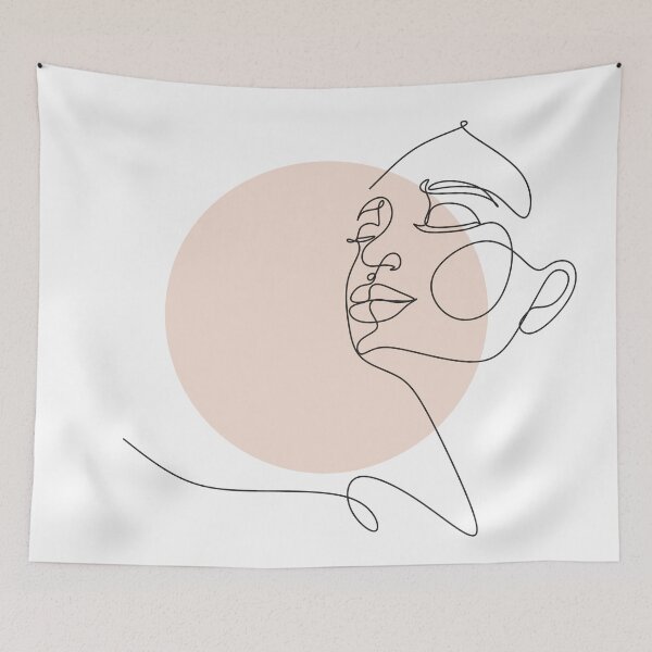Item preview, Line Art  Woman designed and sold by OneLinePrint.