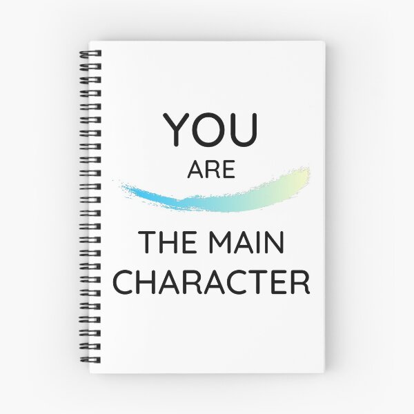 Item preview, You are the main character - You are the protagonist - Hero of your story designed and sold by For the love of Pixels.