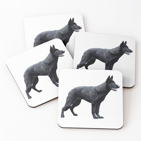Item preview, Black German Shepherd GSD designed and sold by Elarex.