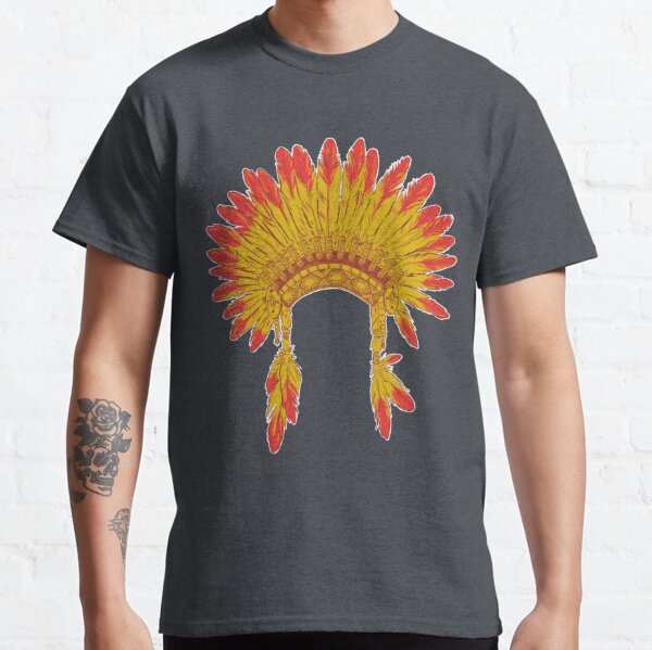 A Chiefs Feather Headdress Classic T-Shirt