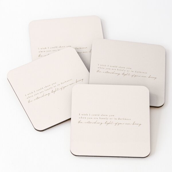 Item preview, The astonishing light of your own being, Hafiz Quote designed and sold by Simple Soul.