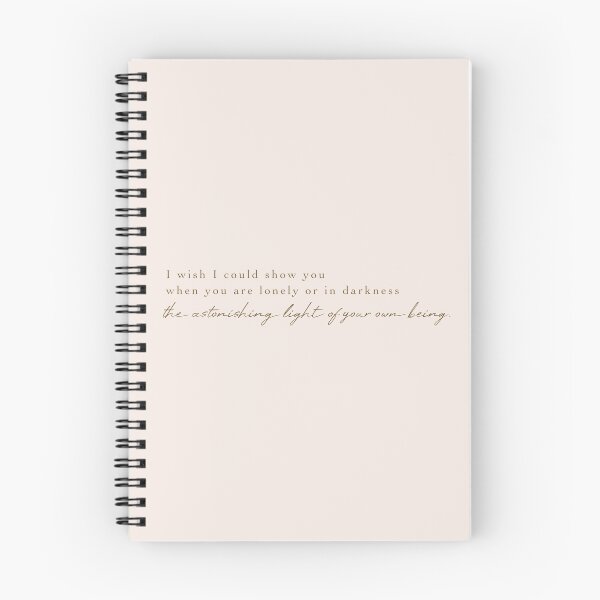 Item preview, The astonishing light of your own being, Hafiz Quote designed and sold by Simple Soul.