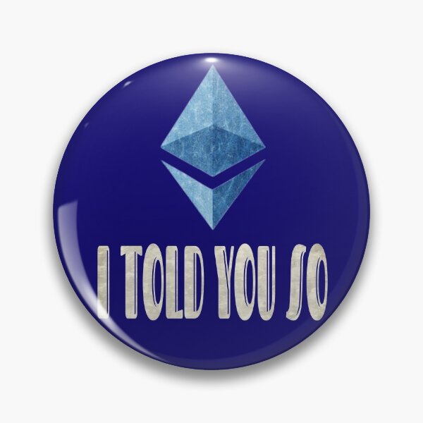 Item preview, I Told You So Ethereum Shirt, Ethereum Shirt, Funny ETH shirt designed and sold by hanlynstyle.
