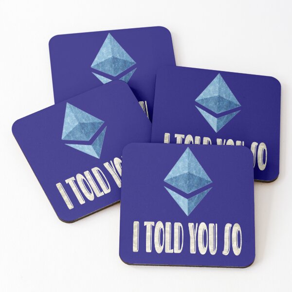 Item preview, I Told You So Ethereum Shirt, Ethereum Shirt, Funny ETH shirt designed and sold by hanlynstyle.
