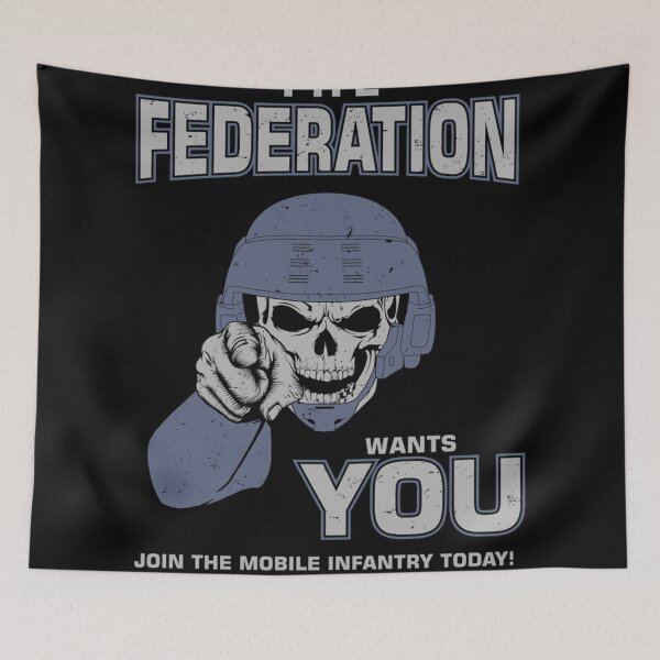 Item preview, FEDERATION WANTS YOU designed and sold by EverettWiseb.