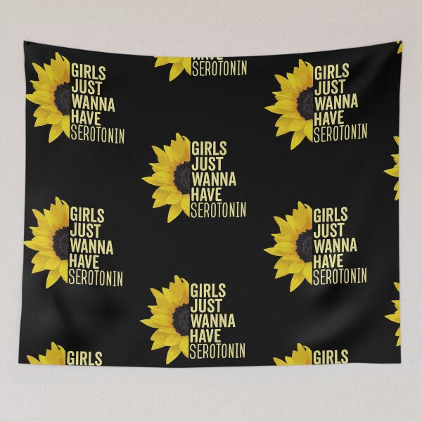 Item preview, Girls Just Wanna Have Serotonin designed and sold by jelly4u.