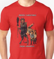 Frohe Weihnachten ... Von Krampus Unisex T-Shirt