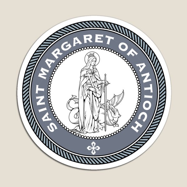 Item preview, ST MARGARET OF ANTIOCH MEDALLION designed and sold by CatholicSaints.