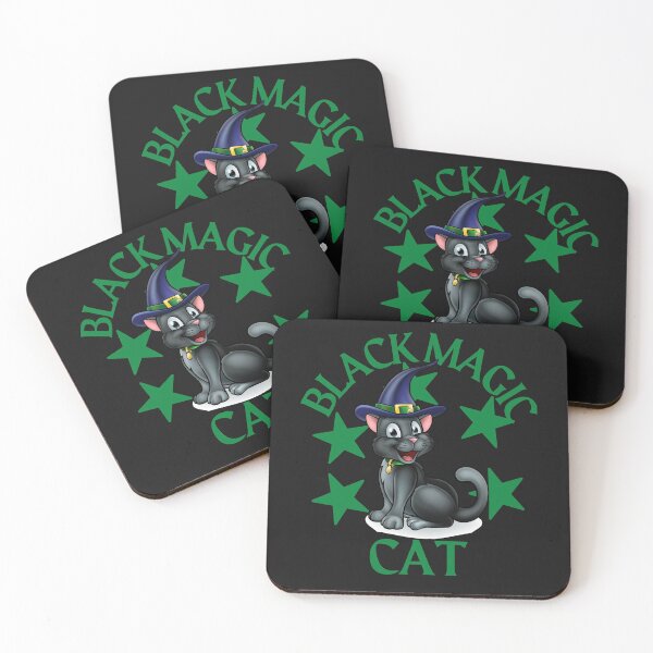 Item preview, BLACK MAGIC CAT, MAGICAL CAT, BLACK MAGIC MEME, KAWAII CAT, ALLHALLOW, designed and sold by R B Chrystal.