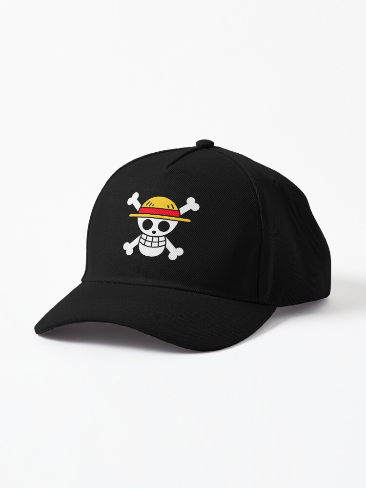 One Piece Flag Cap By Animebrands Redbubble