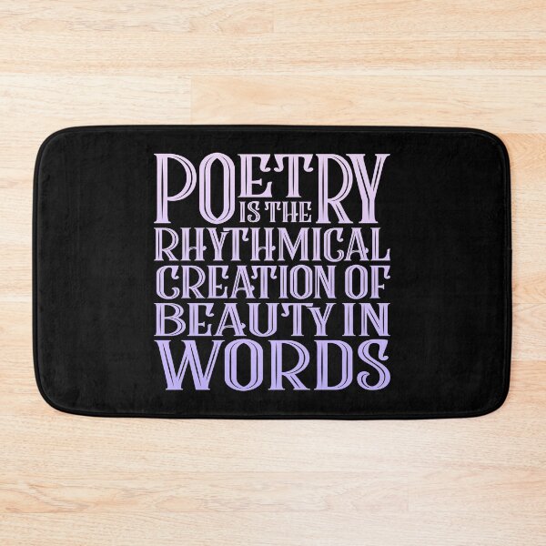 Item preview, Poetry is the rhythmical creation of beauty in words. v.1 designed and sold by x1brett.