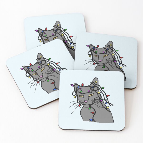 Item preview, Funny festive cat designed and sold by eleanor27.