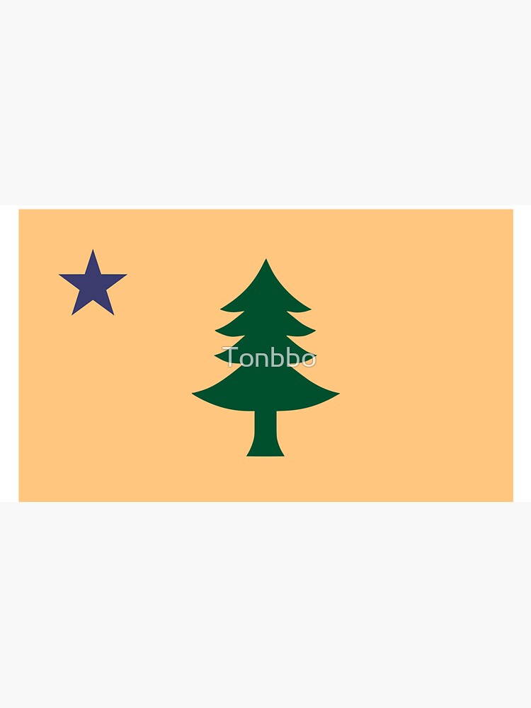 Historic Flag of Maine (1901–1909) by Tonbbo