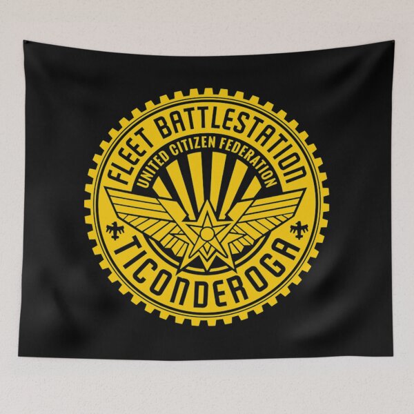 Item preview, Fleet Battlestation Ticonderoga Shirt designed and sold by EverettWiseb.