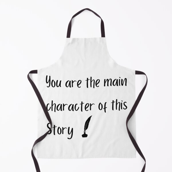 Item preview, You are the main character - You are the protagonist - Hero of your story designed and sold by For the love of Pixels.