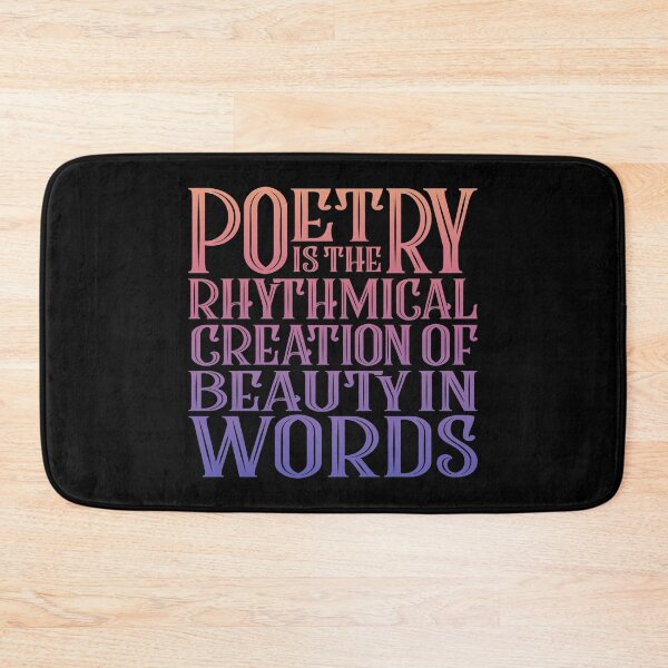 Item preview, Poetry is the rhythmical creation of beauty in words. v.3 designed and sold by x1brett.