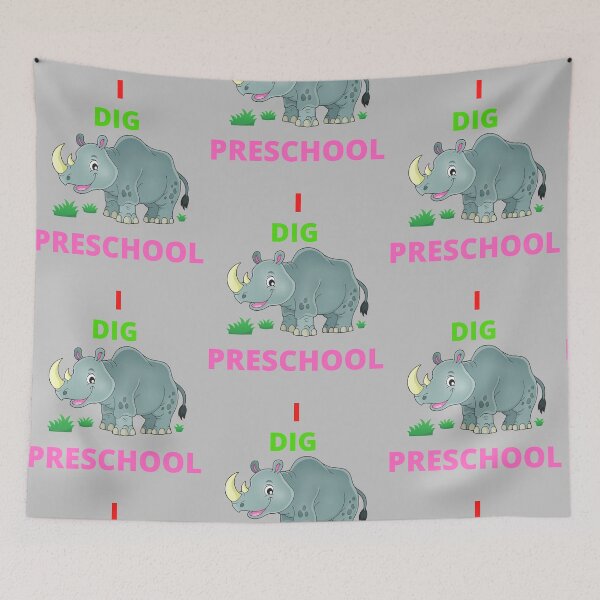 Item preview, I DIG PRESCHOOL. READY TO CRUSH PRESCHOOL.  designed and sold by Artloverperson1.