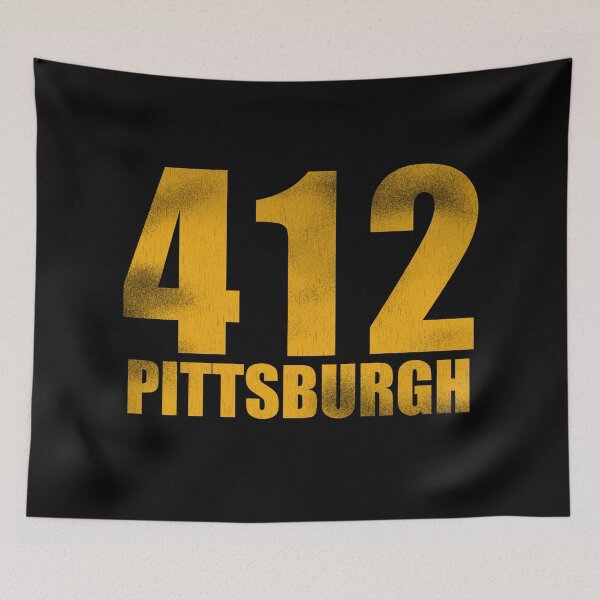 Item preview, Vintage 412 - Pittsburgh designed and sold by dzdn.