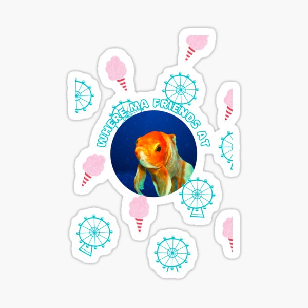 Ferris Fish #2 Sticker