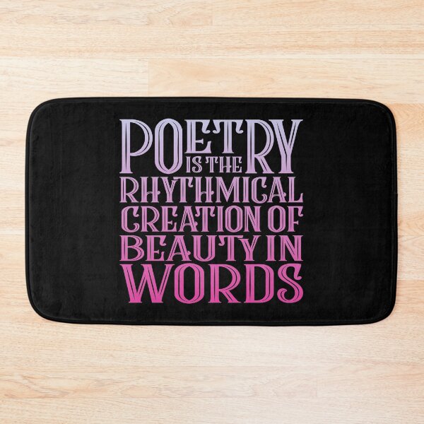 Item preview, Poetry is the rhythmical creation of beauty in words. v.4 designed and sold by x1brett.