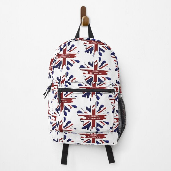 Item preview, United Kingdom Flag Paint Splat Design designed and sold by wimblettdesigns.
