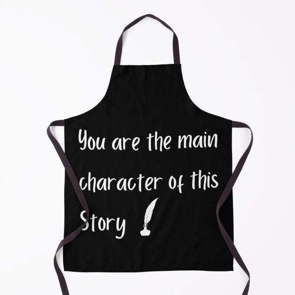 Item preview, You are the main character - You are the protagonist - Hero of your story designed and sold by For the love of Pixels.