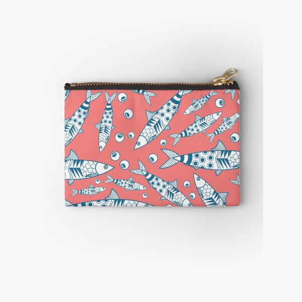 Item preview, Portuguese Lisbon Sardines Pattern Azulejos Pink designed and sold by idovedesign.