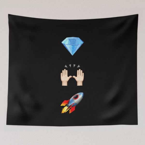 Item preview, Diamond Hands to the Moon designed and sold by POLEX-DESIGNS.