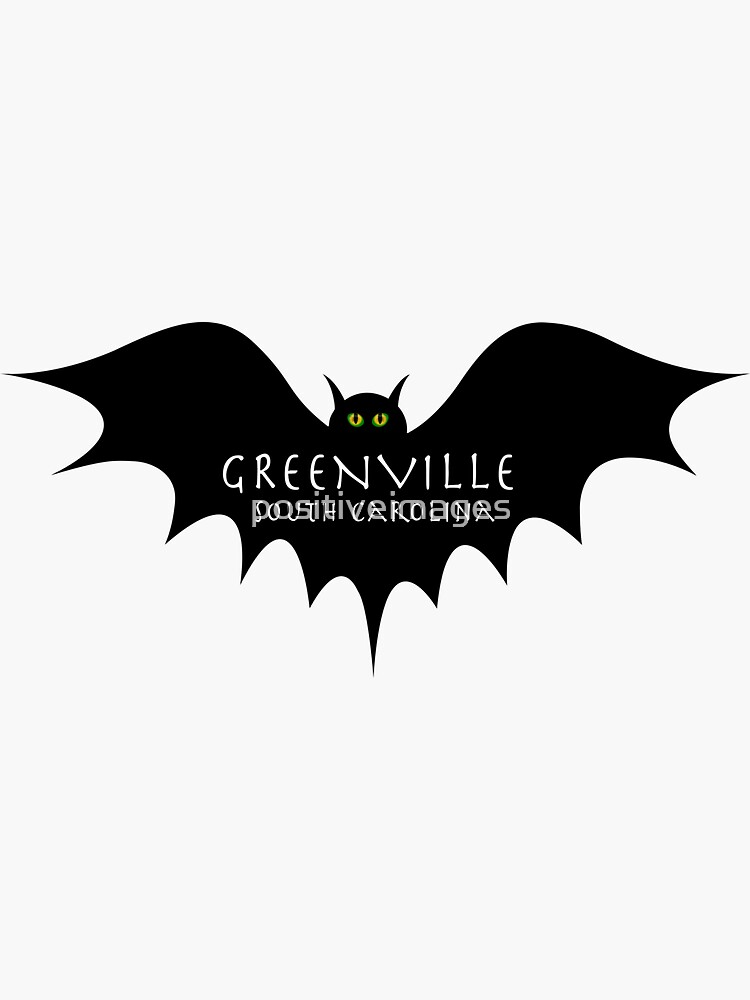 "Halloween in Greenville, SC" Sticker for Sale by positiveimages