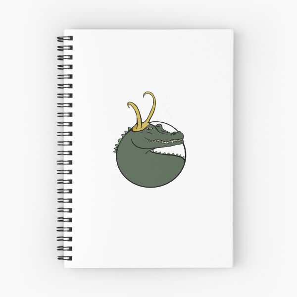 Item preview, Alligator Loki circle  designed and sold by Notveryclassy.