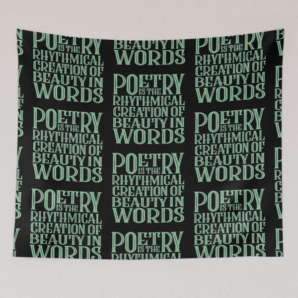 Item preview, Poetry is the rhythmical creation of beauty in words. v.9 designed and sold by x1brett.