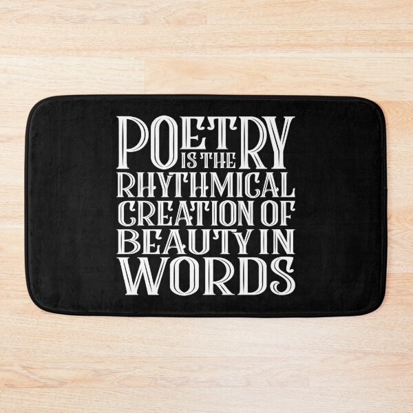 Item preview, Poetry is the rhythmical creation of beauty in words. v.10 designed and sold by x1brett.