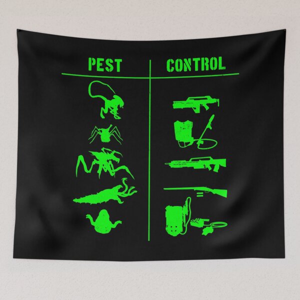 Item preview, Pest Control - green designed and sold by EverettWiseb.