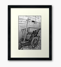 Old Wagon Framed Print