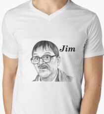 Mark Heap plays Jim Men's V-Neck T-Shirt