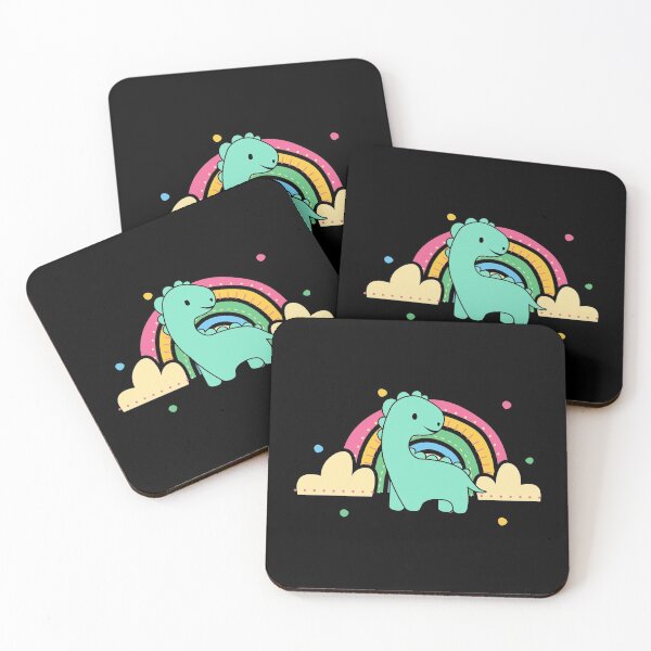 Item preview, dinosaur rainbow - adorable designed and sold by Atleta-Cali.