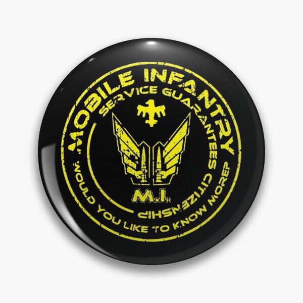 Item preview, Starship Troopers - Mobile Infantry Patch designed and sold by EverettWiseb.