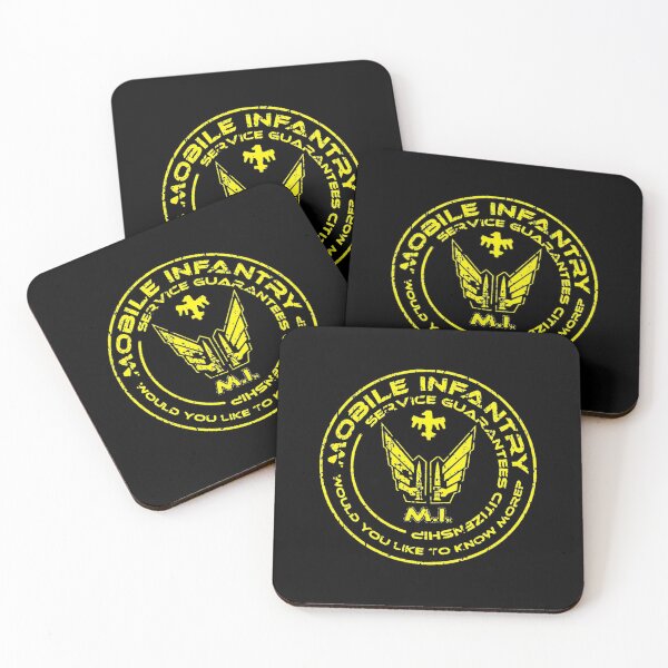 Item preview, Starship Troopers - Mobile Infantry Patch designed and sold by EverettWiseb.