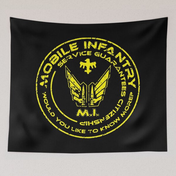 Item preview, Starship Troopers - Mobile Infantry Patch designed and sold by EverettWiseb.
