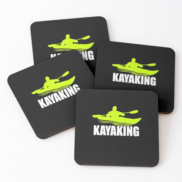 Item preview, Kayaking Neon Design in Black  designed and sold by LeHongTien.